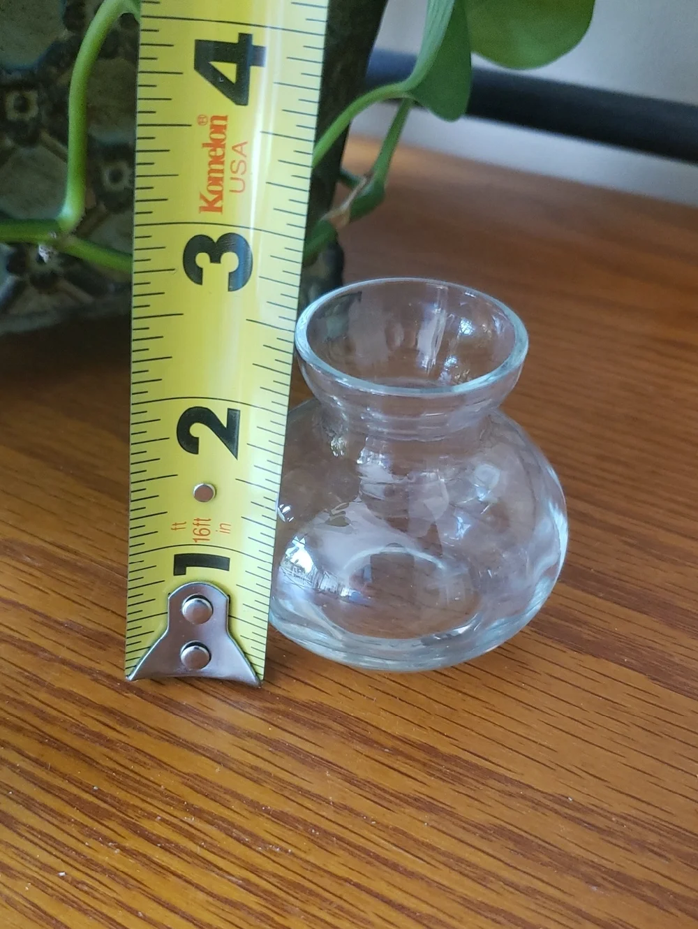 Elegant Clear Glass Vases- Set Of 3